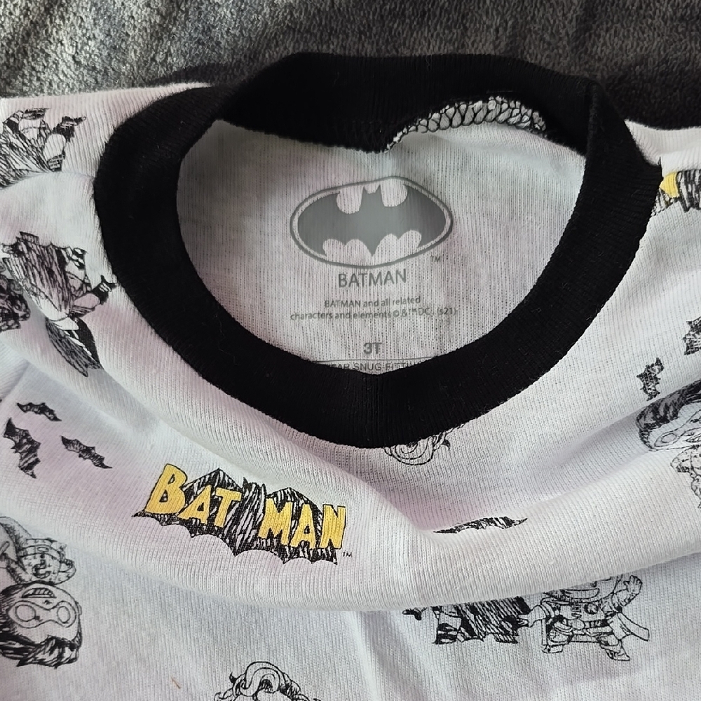 Batman Graphic Tee - Black and White